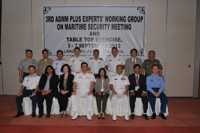3rd ADMM-Plus EWG on MS and TTX, Langkawi, 3-7 September 2012